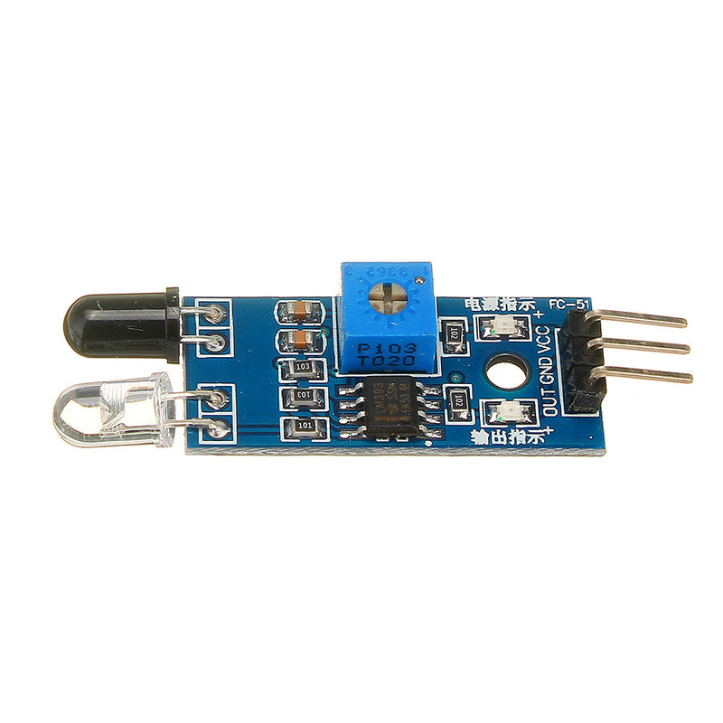 Obstacle Avoidance Reflection Photoelectric Sensor Infrared Alarm Module