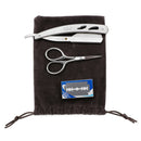 5Pcs/Set Beard Grooming & Trimming Kit Razor Shaping Scissors Mustache Care Styling Tool