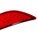 LED Rear Bumper Reflector Driving Brake Lamps Pair For Hyundai Accent/Verna/Solaris 2008-2015