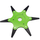 65Mn 6 Steel Blades Razors Grass Eater Trimmer Head Lawn Mower Head Brush Cutter Tool