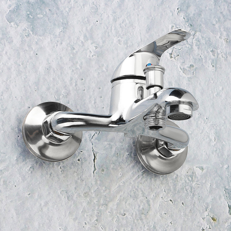 Bathroom Tub Shower Faucet Wall Mount Bath Faucet Valve Mixer Tap Shower Head