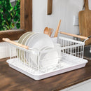 Dish Drainer Kitchen Drying Rack Sink Tableware Bowl Storage Basket Cup Holder Drain Shelf