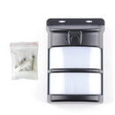 Solar Powered 75 LED Flame Effect Light-controlled Wall Light Waterproof for Outdoor Garden Yard