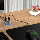 ORICO MH4U Transparent USB 3.0 USB Hub Adapter With 4 USB 3.0 Ports With Data Cable For Laptop Notebook Desktop PC