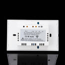 250V 10A 1/2/3 Gang Smart Touch Light Switch WiFi RF APP Remote Control US Plug Works with Alexa