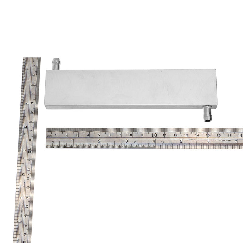 40x160x12mm Aluminum Water Cooling Block For CPU Semiconductor Cooling Radiator Heatsink