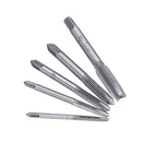 Drillpro M3-M12 Spanner with 5pcs M3-M8 HSS Screw Thread Metric Hand Tap Machine Screw Tap