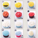 73Pcs Rotating Turntable Cake Decorating Tools Baking Mold Flower Icing Piping Nozzle