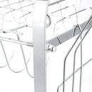 2 Tiers Dish Drying Rack Stainless Steel Over Sink Kitchen Cutlery Bowl Storage Holder