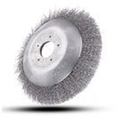 Drillpro 150mm Steel Wire Trimmer Head Derusting Weeding Wheel Grass Brush Cutter Dust Removal Weeding Tray Plate for Lawnmower