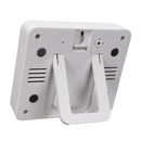 Wireless Digital Freezer Electronic Thermometer 2PC Sensor Indoor Outdoor Audible Alarm LCD Display
