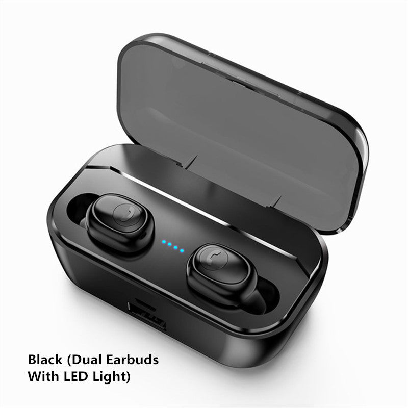 G6S Dual bluetooth 5.0 TWS Earphone LED Digital Display IPX7 Deep Waterproof Binaural Call Headset With 3500mAh Power Bank