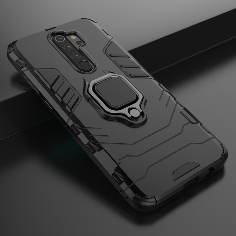 Bakeey Armor Magnetic Card Holder Shockproof Protective Case For Xiaomi Redmi Note 8 PRO