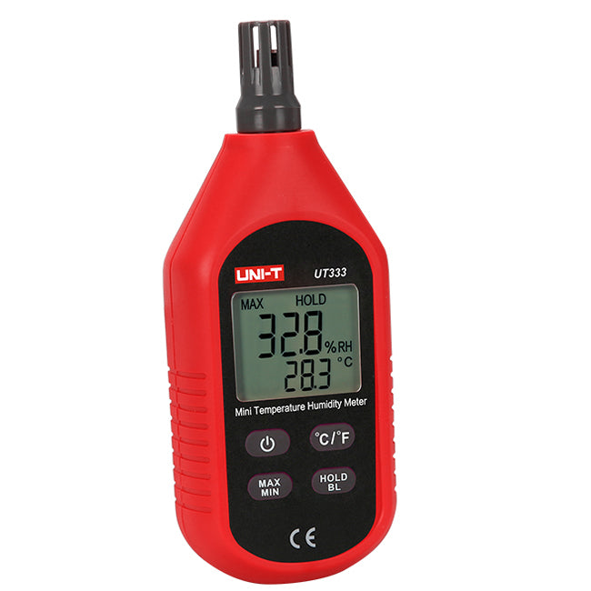 UNI-T UT333 Mini LCD Digital Thermometer Hygrometer Air Temperature and Humidity Meter Moisture Meter