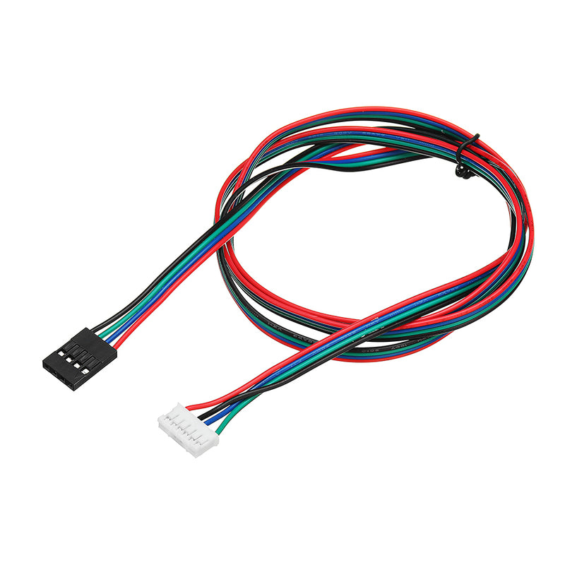 1M HX2.54 4Pin to 6Pin Two-phase Four-lead Stepper Motor Cable for 42 Stepper Motor