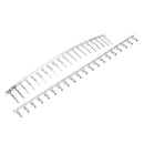 Excellway DH33 520Pcs Dupont Connector Housing Male / Female Pin Connector