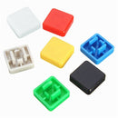 700pcs Square Mixed Color Tactile Button Caps Kit For 12x12x7.3MM Tact Switches