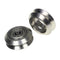 3Pcs V Type Stainless Steel Pulley Concave Idler Gear With Bearing for 3D Printer