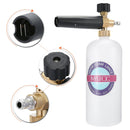 MATCC Adjustable Foam Cannon Bottle Snow Foam Lance with 1/4Inch Quick Connector