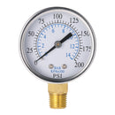 TS-50-14 Pressure Gauge 0-200psi 0-10bar 1/4 NPT Mini Pressure Gauge Air Compressor Hydraulic Vacuum Gauge Manometer Pressure Tester