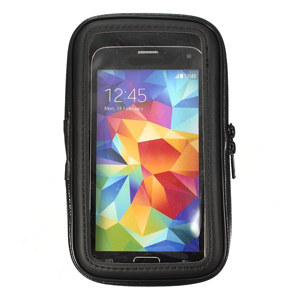 5.5 inch Universal Waterproof Vehicle Motorcycle Mount Holder Case