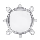 LED Lens Optical Glass 57mm + Reflector + Fixed Bracket For 20W 30W 50W 100W High Power Chip