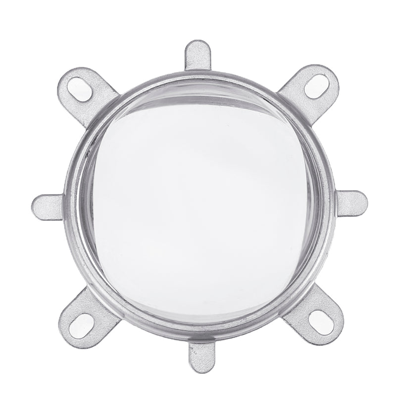 LED Lens Optical Glass 57mm + Reflector + Fixed Bracket For 20W 30W 50W 100W High Power Chip
