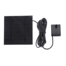 7V Floating Solar Function Pump Solar Panel Powered Water Pump for Bird Bath Pond Garden Water Pump