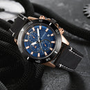 RUIMAS 572 Sport Men Watch 3ATM Waterproof Chronograph Luminous Date Display Quartz Watch
