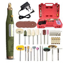 DC 18V Handy Mini Electric Grinder Drill Engraver Rotary Tools Kit Adjustable Speed