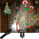 XANES LT-G7 4xLEDs 480 Lumens 3Modes 3 Color Light Multifunction Handheld Projector Flashlight 18650