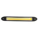 2PCS COB LED Car DRL Daytime Running Lights Driving Turn Fog Lamp Waterproof 12V Dual Color 27cm