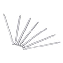 Drillpro 7pcs 150mm Square Screwdriver Bits 1/4 Inch Hex Shank Screwdriver Bit