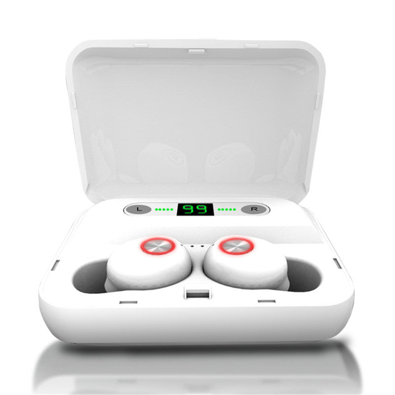 T10B TWS bluetooth 5.0 Earphone Wireless Stereo Headphones IPX7 Waterproof With Three LED Display Smart Charging Box