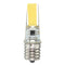 Dimmable E11 E12 E14 E17 G4 G8 G9 BA15D 2.5W LED COB Silicone Pure White Warm White Light Bulb 110V