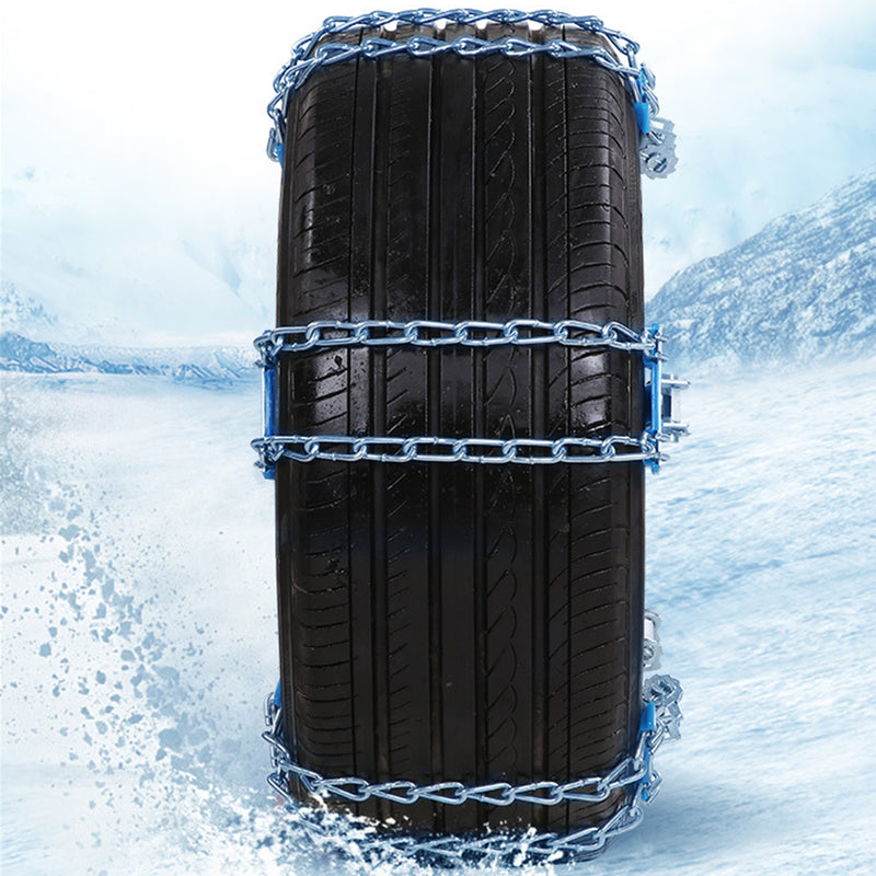 Car Snow Chain Wheel Tire CSnow Anti-skid Chains Steel Car Truck SUV Emergency Winter Driving