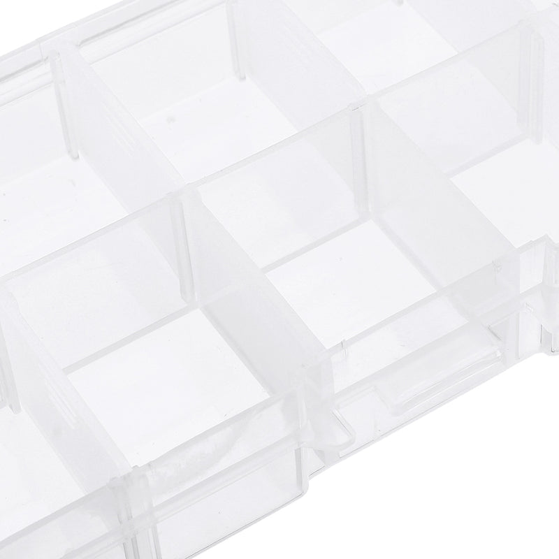 10 Grid Adjustable Electronic Components Project Storage Assortment Box Bead Organizer Jewelry Box Plastic Storage Case