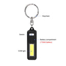 Portable Mini COB LED Keychain Camping Work Light Pocket Flashlight for Outdoor Hiking Fishing