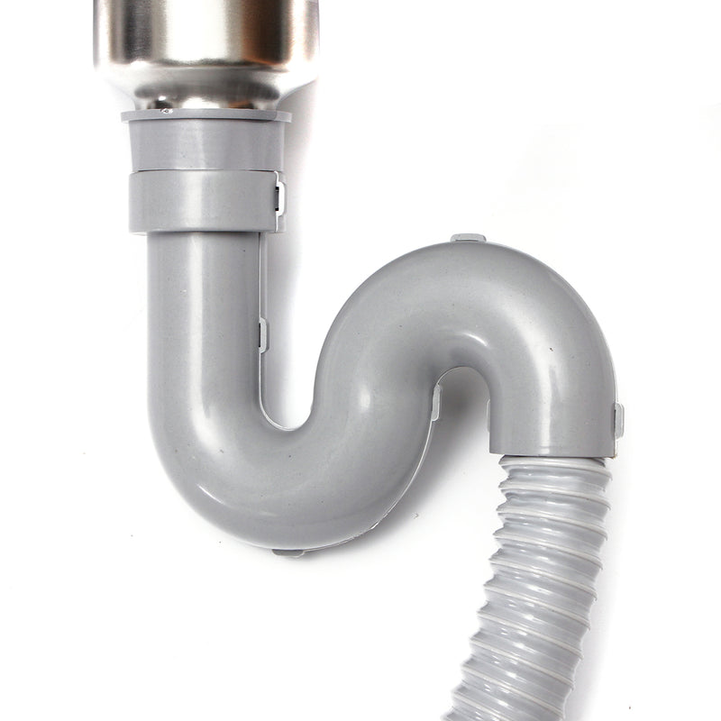 Square Design Stainless Steel Washing Sink Small Kitchen Collapsible Sink Single 420x360x200MM