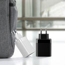 Baseus 30W 4USB Mirror Lake Digital Display Travel USB Charger EU for iPhone 11 Pro Max for Samsung Xiaomi