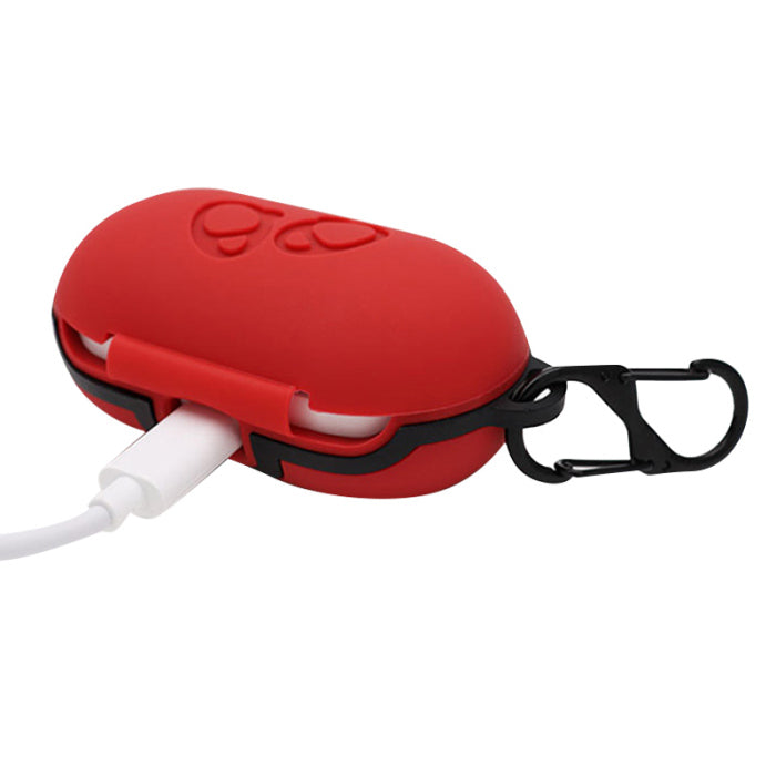 Bakeey Portable Shockproof Silicone Earphone Storage Case with KeyChain for Samsung Galaxy Buds