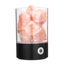 Himalayan Salt Lamp Air Purifier Crystal Lonic Rock Shape Night Light Dimmer