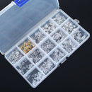 150 Pairs Soft Silicone Glasses Nose Pads Eyeglass Sunglasses Anti Slip Pads Assortment Kit 15 Style