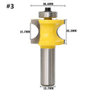 Drillpro RB24 22.2/25.4/35mm 1/2 Inch Shank Carbide Router Bit Wood Working Cutter Engraving Tool
