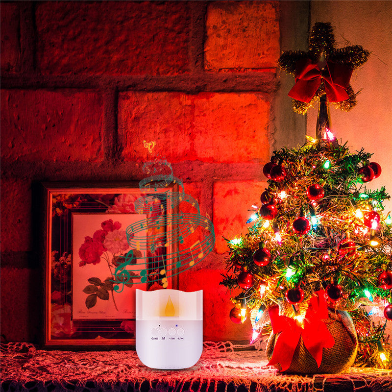 Mini bluetooth Speaker Wireless Portable Speakers with Candle Light Handsfree TF Card Speaker