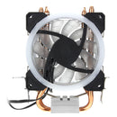 Aurora CPU Cooler RGB Cooling Fan 4Pin For Intel LGA 775 1150 1151 1155 1156 1366 AMD