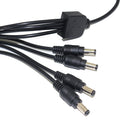 AC 100-240V To DC 12V 5A 60W Power Supply Adapter Universal Charger W/ Four DC Output