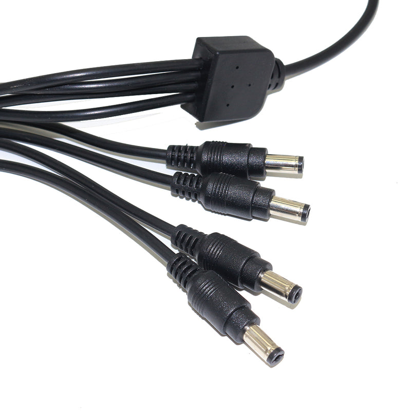 AC 100-240V To DC 12V 5A 60W Power Supply Adapter Universal Charger W/ Four DC Output