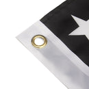 Thin Red Line Stripe American Flag Respect and Honor Banner Law Enforcement Grommets