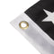 Thin Red Line Stripe American Flag Respect and Honor Banner Law Enforcement Grommets